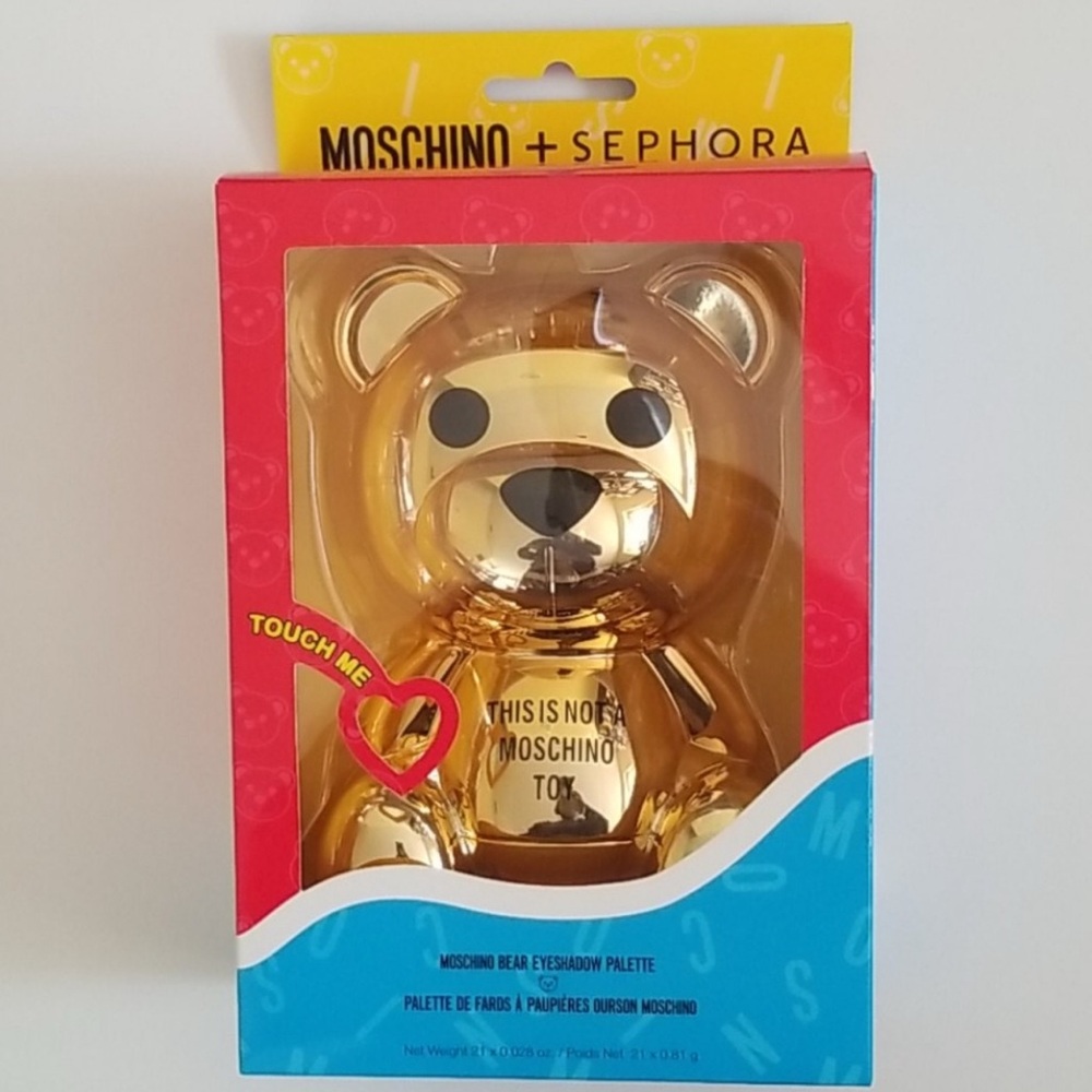 MOSCHINO X SEPHORA : Bear Eyeshadow Palette/ Limited Edition/ Collectors Item!